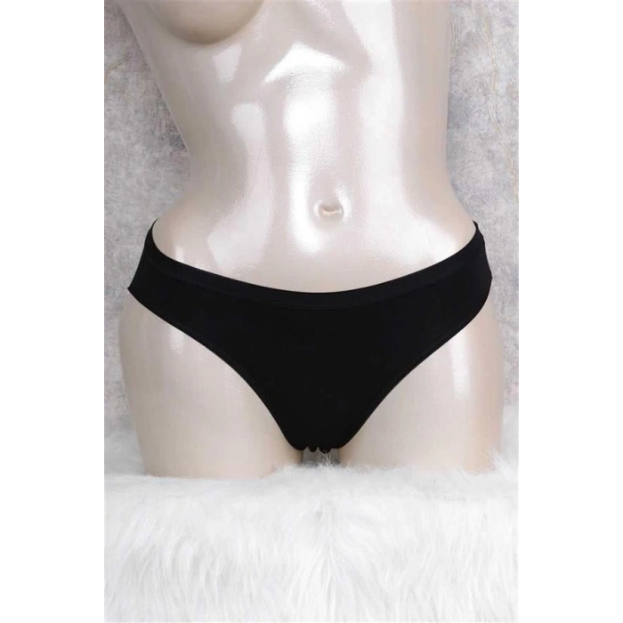 VipMarketim Pamuklu Düşük Bel Geniş Bel Lastikli Slip