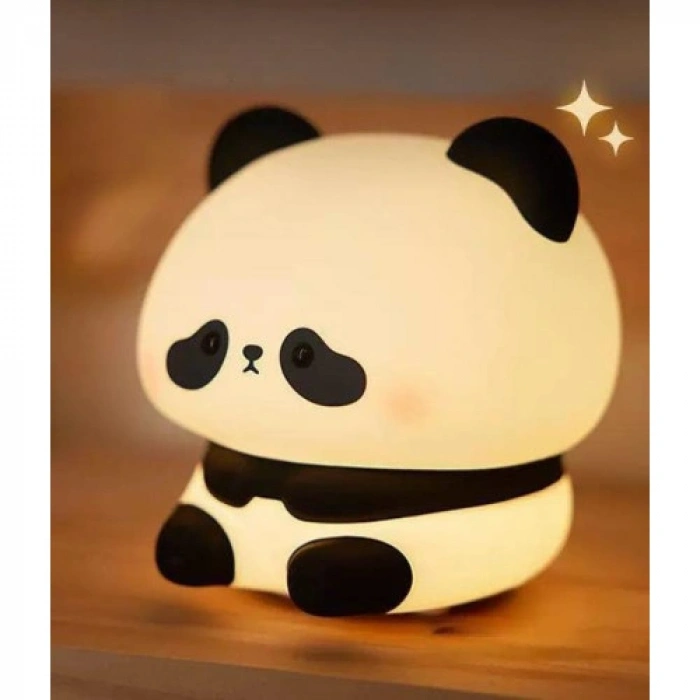 VipMarketim Panda Şekilli Renk Değiştirebilen Dokunmatik Gece Lambası