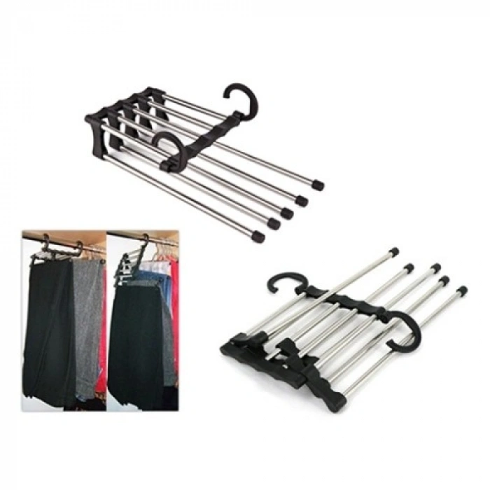 VipMarketim Pantolon Askısı 5 İn 1