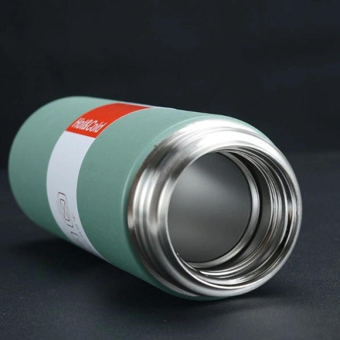 VipMarketim Paslanmaz Çelik Bardaklı Termos Seti 500 ML