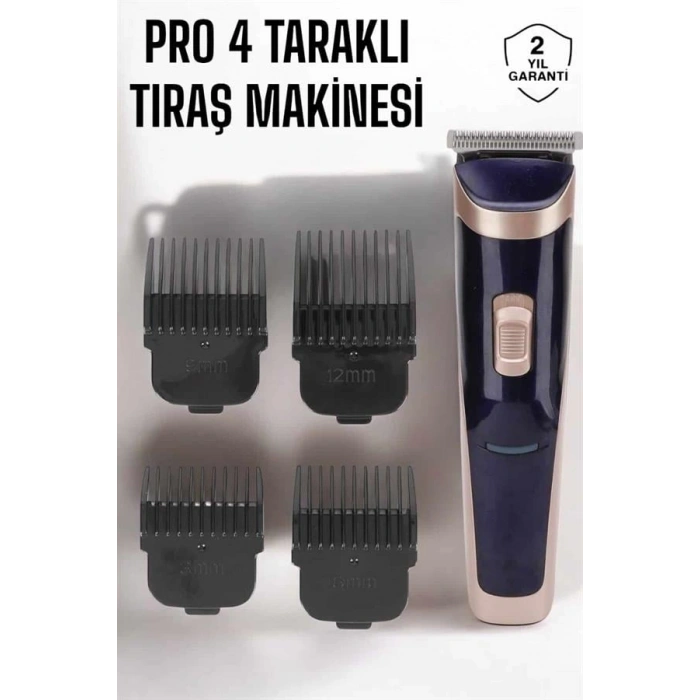 VipMarketim Paslanmaz Çelik Bıçaklı Hassas Çelik Bıçaklı Tıraş Makinesi