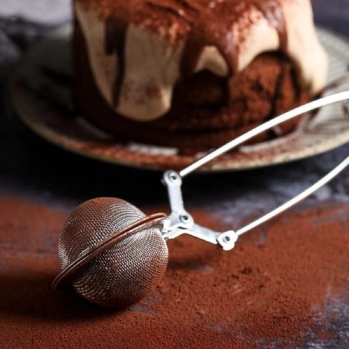 VipMarketim Paslanmaz Çelik Bitki Çayı Demleme Süzgeci