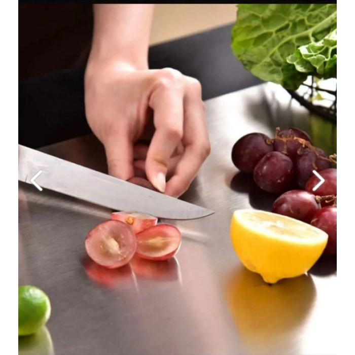 VipMarketim Paslanmaz Çelik Kesim Panosu