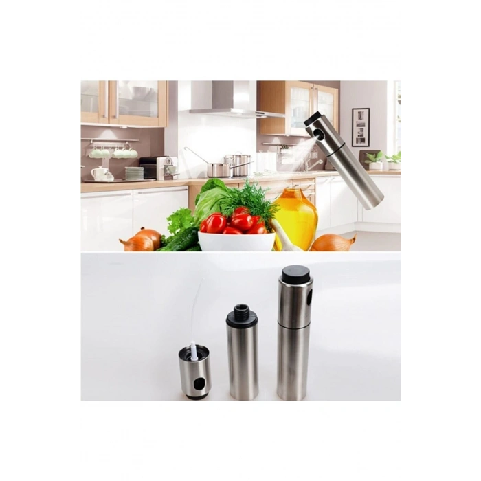 VipMarketim Paslanmaz Çelik Sprey Yağdanlık Sirkelik