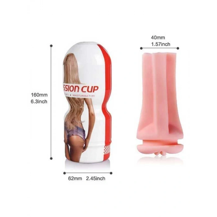 VipMarketim Passion Cup Suni Vajina Mastürbatör