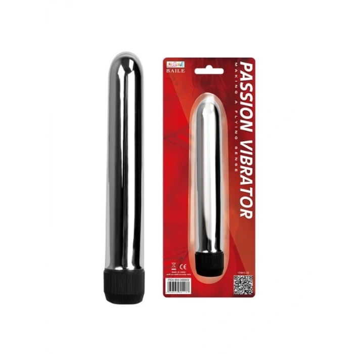 VipMarketim Passion Vibrator Çelik Görünümlü Vibratör
