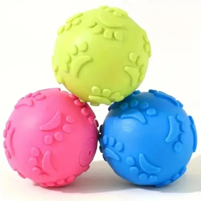 VipMarketim Pati Desenli Köpek Isırma Topu