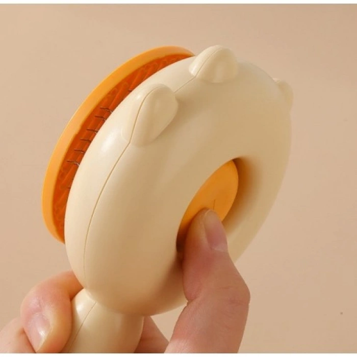 VipMarketim Pati Tasarımlı Otomatik Temizlenen Evcil Hayvan Tarağı