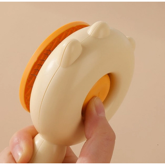 VipMarketim Pati Tasarımlı Otomatik Temizlenen Evcil Hayvan Tarağı