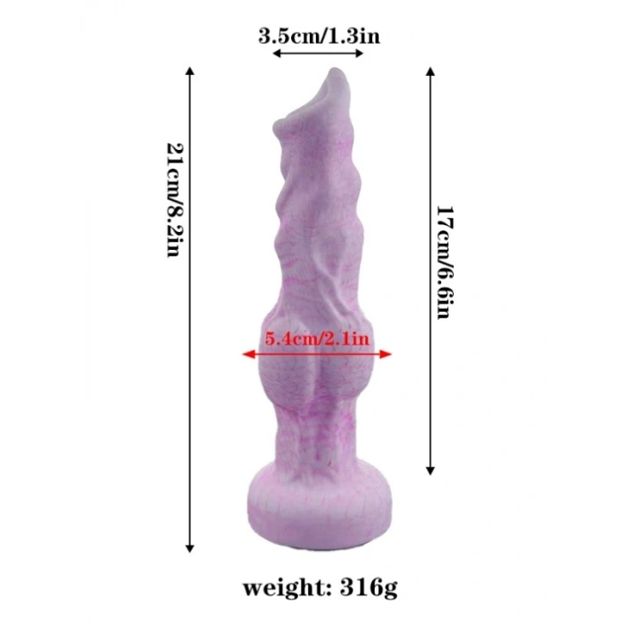 VipMarketim Pembe Canavar Dildo Model 3