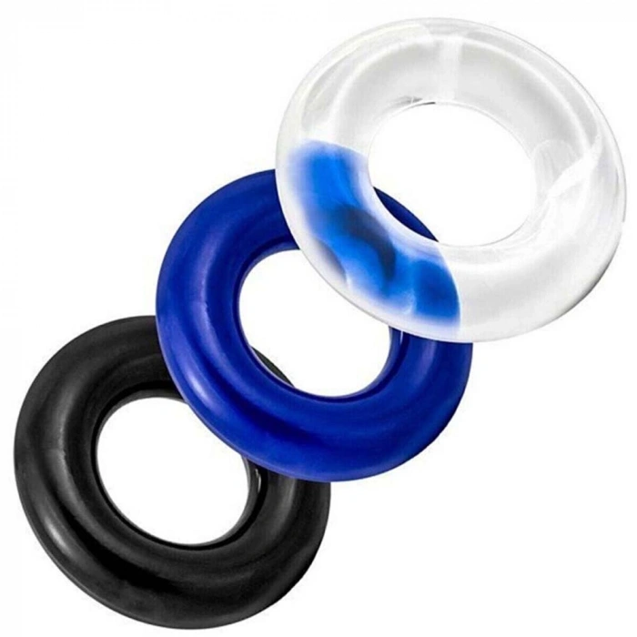 VipMarketim Penix 3lü Silikon Penis Halkası Seti