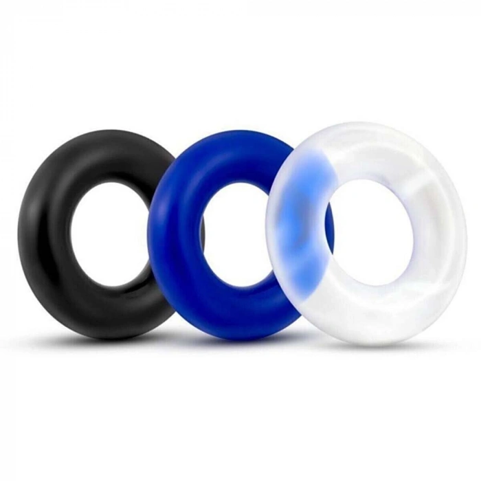 VipMarketim Penix 3lü Silikon Penis Halkası Seti