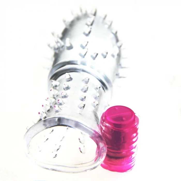 VipMarketim Penix Titreşimli Tırtıklı Penis Kılıfı