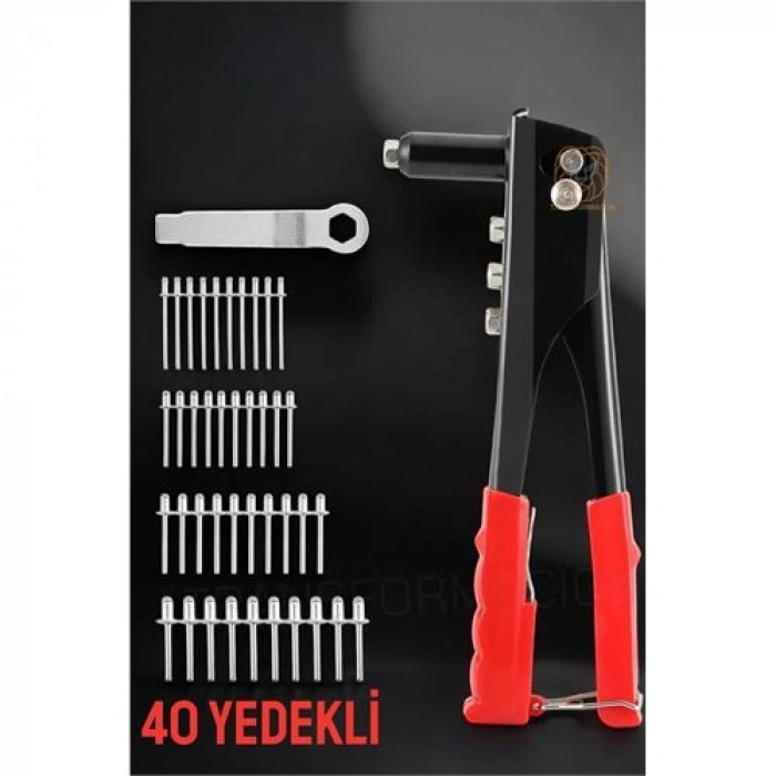 VipMarketim Perçin Tabancası 40 Yedekli 425303
