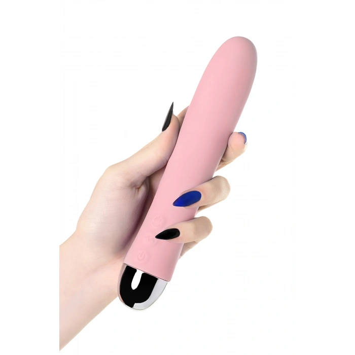 VipMarketim Physi̇cs Fahrenhei̇t Titreşimli Toplu Isıtmalı Vibratör, Silikon, Pembe, 19 Cm