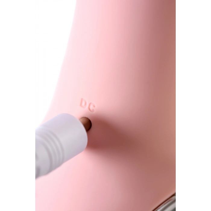 VipMarketim PHYSİCS GALVANİ VİBE Elektro Vibratör, silikon, pembe, 21 cm