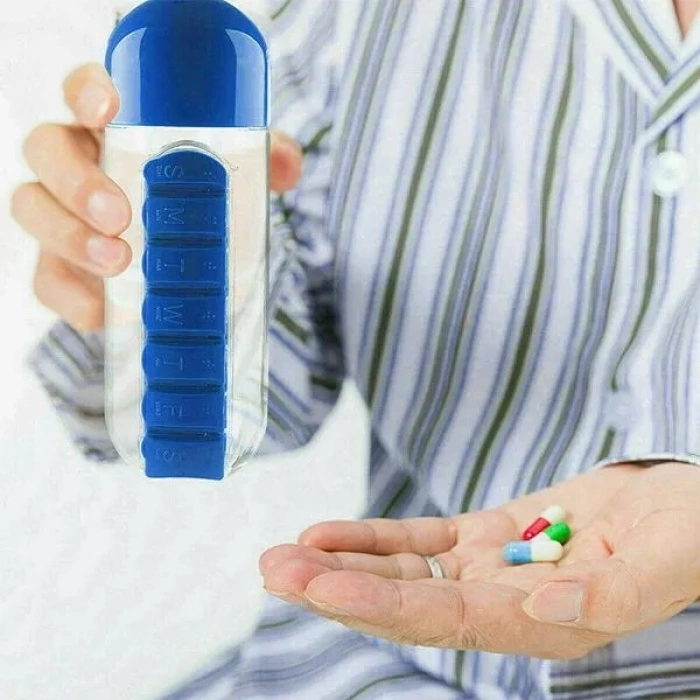 VipMarketim Pillbox Su Matarası