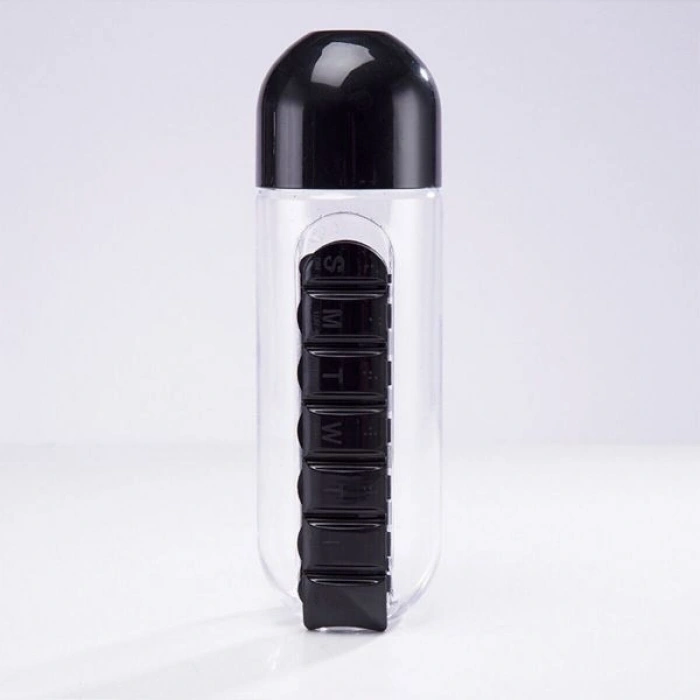 VipMarketim Pillbox Su Matarası