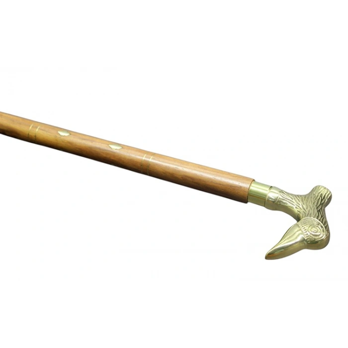 VipMarketim Pirinç Asa Baston