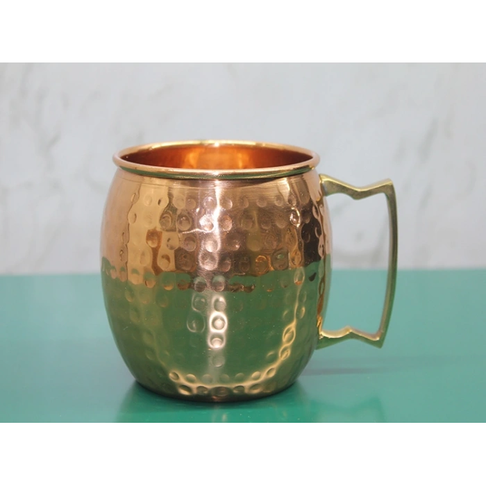 VipMarketim Pirinç Kupa Bardak Orta Boy