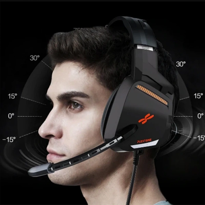 VipMarketim Plextone G800 3.5mm Teleskopik Kablolu Gaming Oyuncu Kulaklığı-(5775)