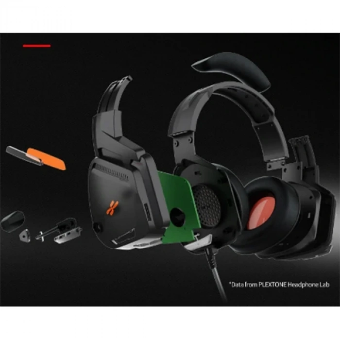 VipMarketim Plextone G800 3.5mm Teleskopik Kablolu Gaming Oyuncu Kulaklığı-(5775)