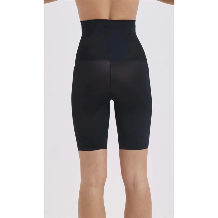 VipMarketim Poliyamid Lazer Kesim Göbek Toparlayıcı Short (Kod:4007)