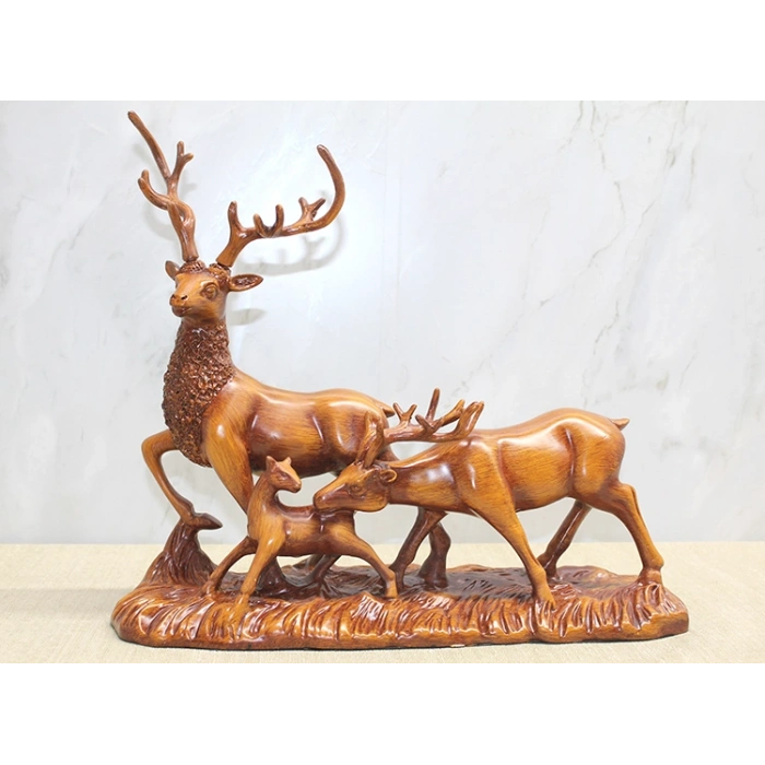 VipMarketim Polyester Geyik Sürüsü