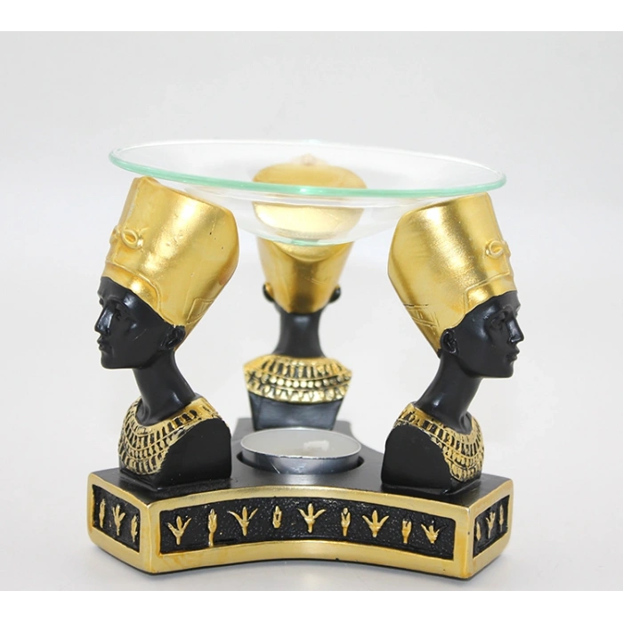 VipMarketim Polyester Nefertiti Buhurdanlık