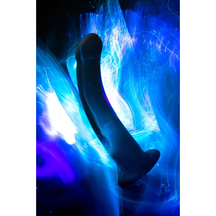 VipMarketim Popo Pleasure Serpens Anal Yapay Penis S Virajlı, Silikon, Siyah, 13 Cm