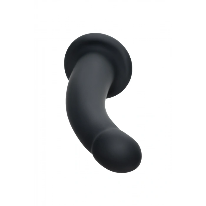 VipMarketim POPO Pleasure  Serpens Anal yapay penis S Virajlı, Silikon, siyah, 13 cm