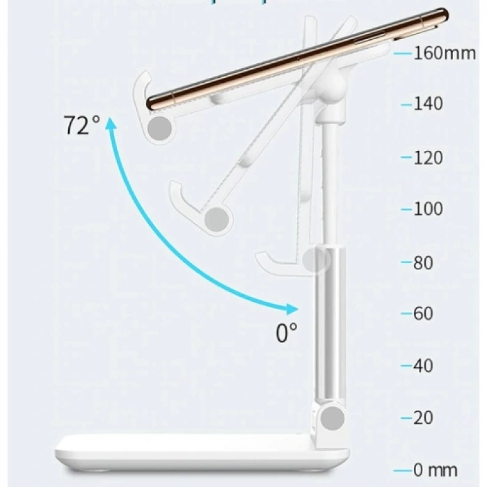VipMarketim Portatif Masaüstü Telefon Tablet Tutucu