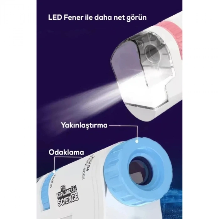 VipMarketim Portatif Mini Mikroskop