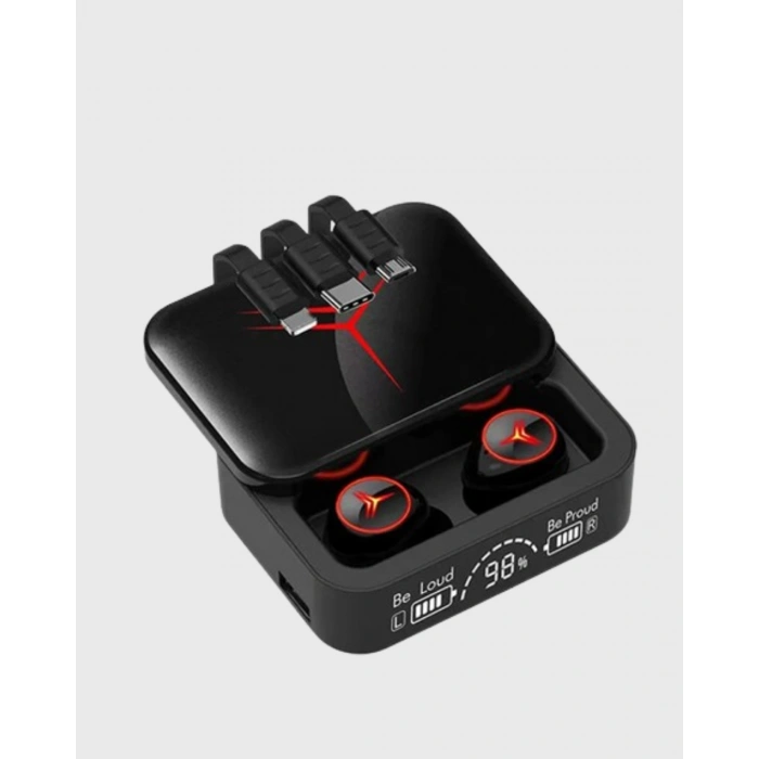 VipMarketim Powerbank Özellikli Bluetooth Kablosuz Kulaklık – Dokunmatik Kontrol Uzun Pil Ömrü Ergonomik Tasarım