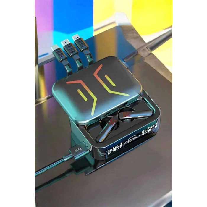VipMarketim Powerbankli Bluetooth Kulaklık Yüksek Ses Kaliteli Kablosuz