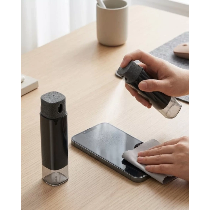 VipMarketim Pratik Ekran Temizleme Sprey Şişesi Telefon Tablet Monitör Temizlik Şişesi