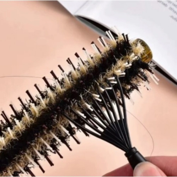 VipMarketim Pratik Saç Fırçası ve Tarak Temizleme Aparatı 2 Adet