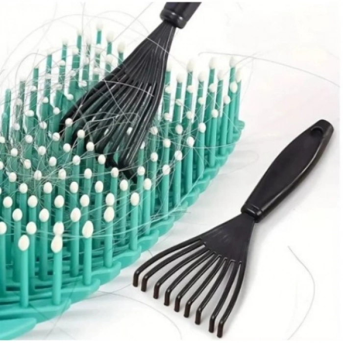 VipMarketim Pratik Saç Fırçası ve Tarak Temizleme Aparatı 2 Adet