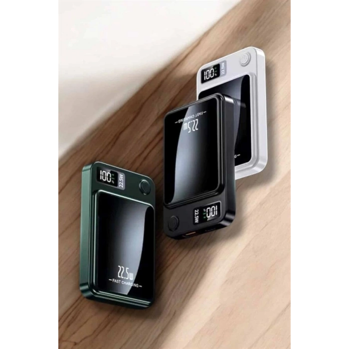 VipMarketim Pratik ve Taşınabilir 10.000 mAh Wireless Powerbank Hızlı Şarj Avantajı