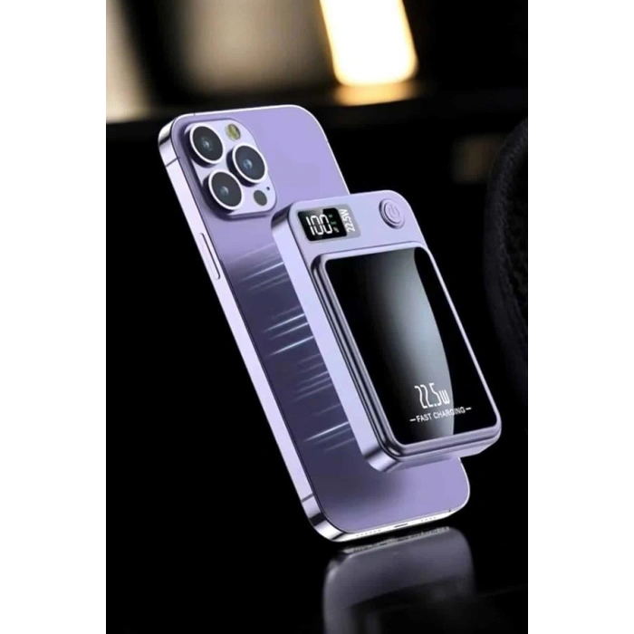 VipMarketim Pratik ve Taşınabilir 10.000 mAh Wireless Powerbank Hızlı Şarj Avantajı