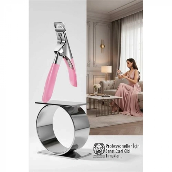 VipMarketim Profesyonel Akrilik Tırnak Makası: Pürüzsüz Kesim U Tip Protes Tırnak Kesici