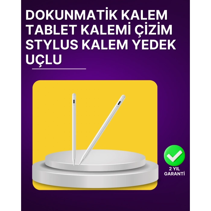 VipMarketim Profesyonel Dijital Kalem – Hassas Eğim Sensörü ve Uzun Süreli Kullanım