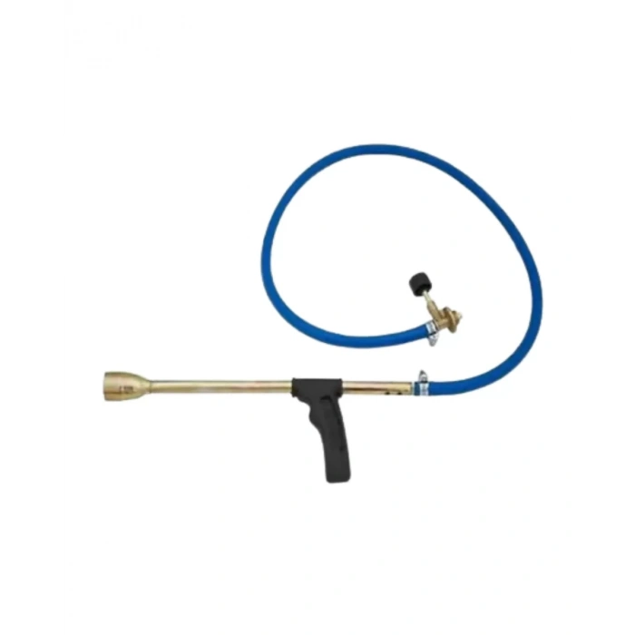 VipMarketim Profesyonel Gazlı Pürmüz Alev Tabancası Hortumlu LPG Yakıcı Ateş Başlatma ve Tamir Aleti