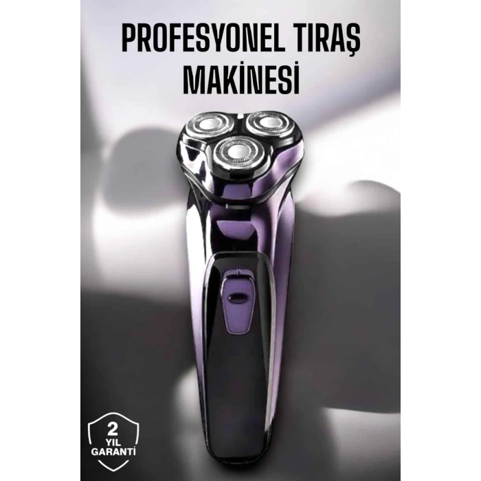 VipMarketim Profesyonel Şarjlı Saç ve Sakal Tıraş Makinesi Hassas Kesim