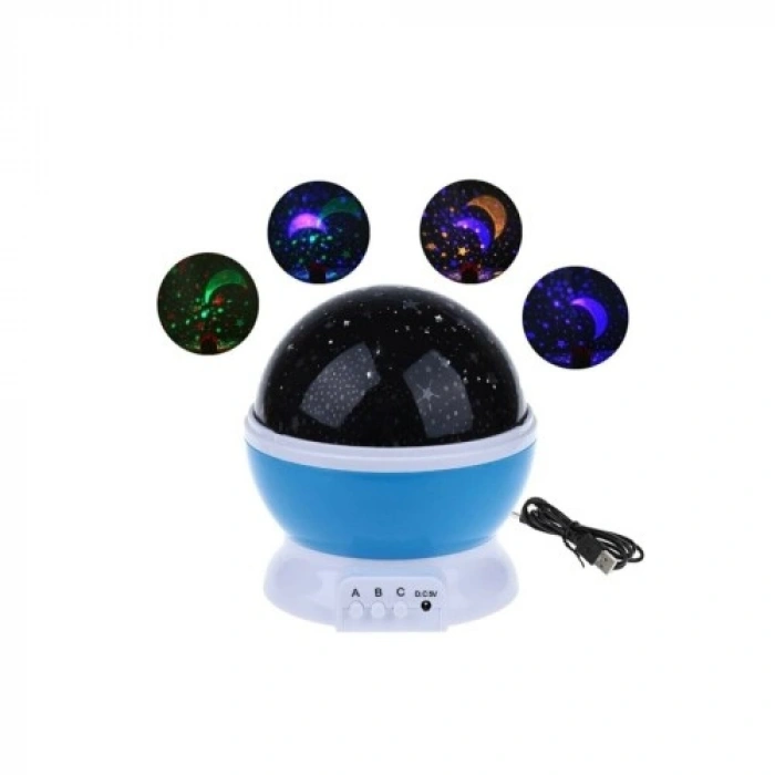 VipMarketim Projeksiyonlu Dönen Star Master Lamba