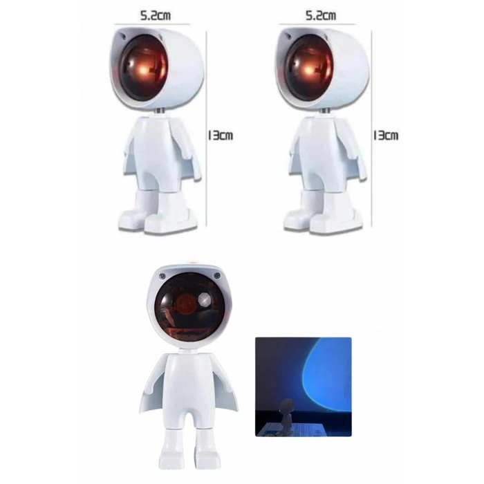 VipMarketim Projektör Atmosfer Işık Lambası Projektör Güneş Lambası Masa Lambası