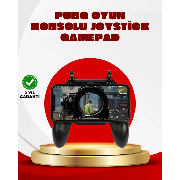 VipMarketim PUBG Mobile Uyumlu Joystick ve Parmak Tetikli Oyun Gamepadi