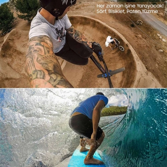 VipMarketim Puluz Gopro Wifi İçin Nylon Strap Tutucu-(5775)