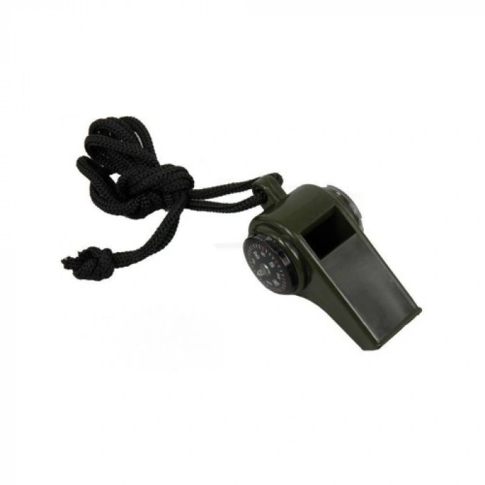 VipMarketim Pusulalı Çok Fonksiyonlu Acil Durum Düdüğü