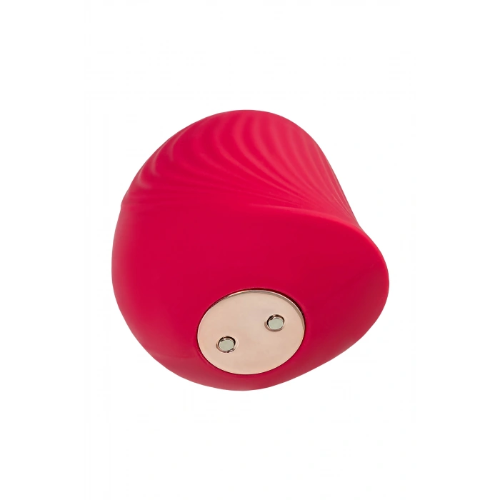 VipMarketim Qli by Flovetta Birdieden vakum dalgası klitoral uyarıcı, silikon, kırmızı, 6,3 cm